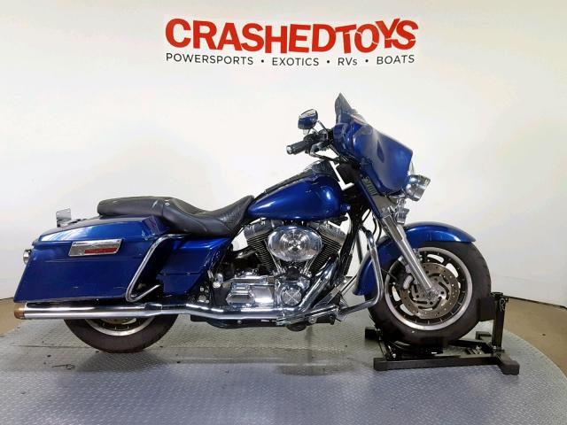 1HD1FCW116Y665468 - 2006 HARLEY-DAVIDSON FLHTCUI BLUE photo 1