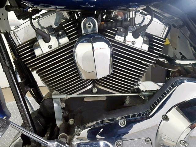 1HD1FCW116Y665468 - 2006 HARLEY-DAVIDSON FLHTCUI BLUE photo 12