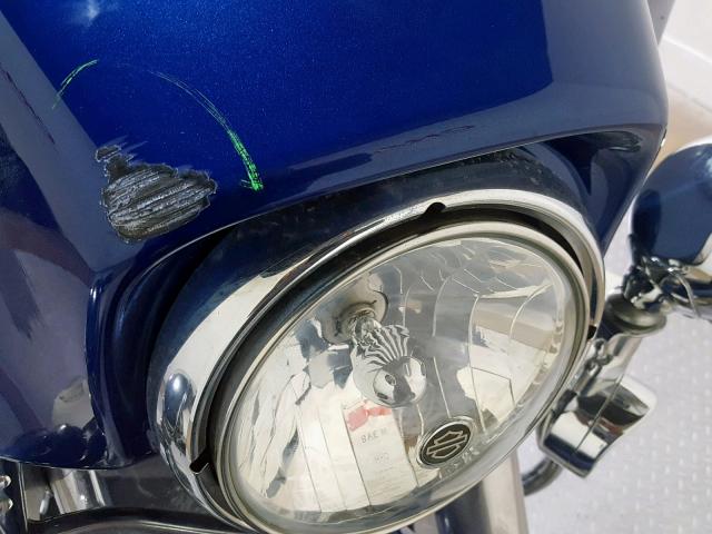 1HD1FCW116Y665468 - 2006 HARLEY-DAVIDSON FLHTCUI BLUE photo 14