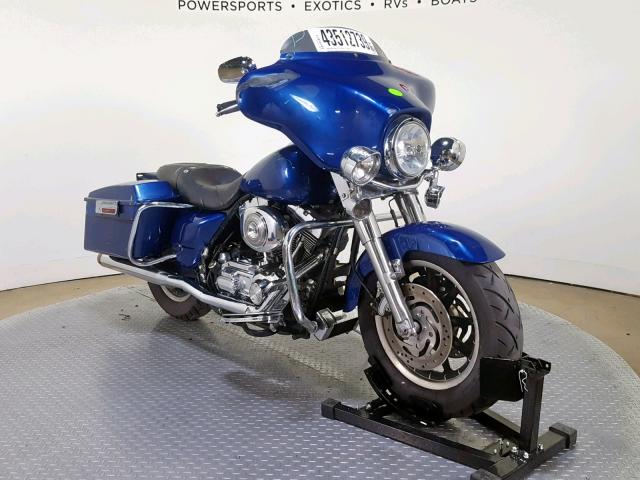 1HD1FCW116Y665468 - 2006 HARLEY-DAVIDSON FLHTCUI BLUE photo 2