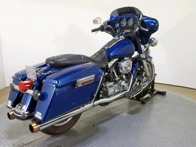 1HD1FCW116Y665468 - 2006 HARLEY-DAVIDSON FLHTCUI BLUE photo 8