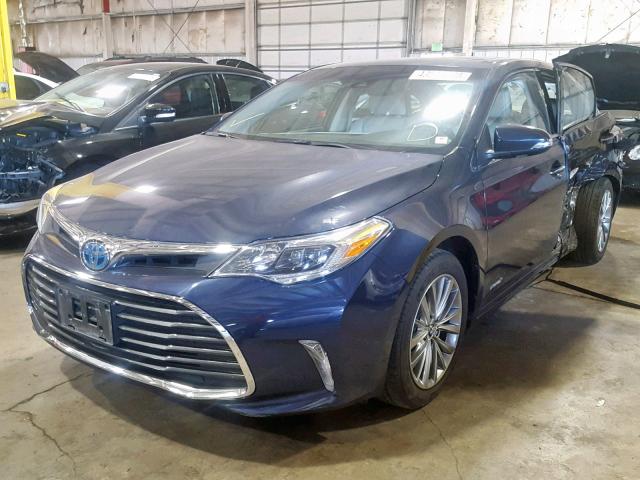 4T1BD1EB2GU050006 - 2016 TOYOTA AVALON HYB BLUE photo 2