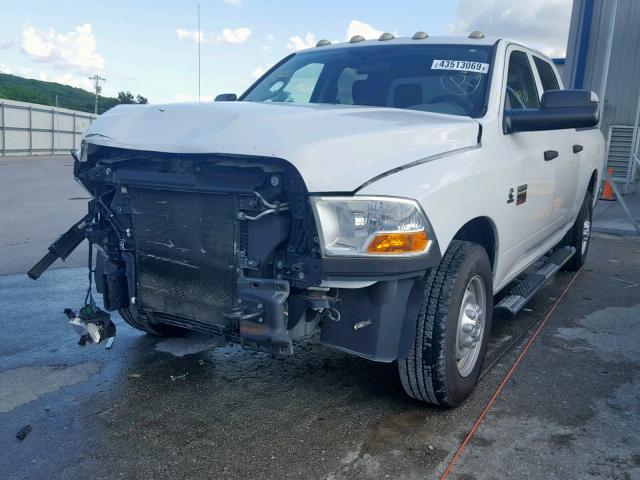 3D7TP2CL9BG529056 - 2011 DODGE RAM 2500 WHITE photo 2