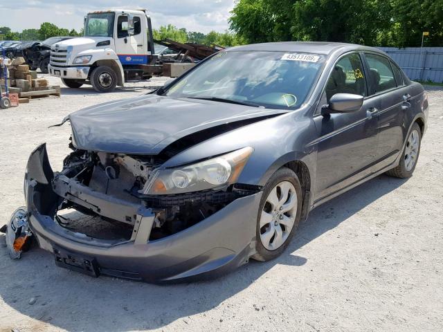 1HGCP26858A802519 - 2008 HONDA ACCORD EXL GRAY photo 2