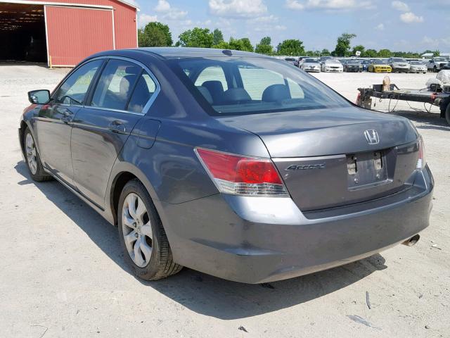 1HGCP26858A802519 - 2008 HONDA ACCORD EXL GRAY photo 3