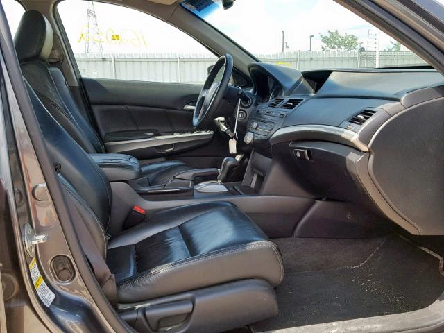 1HGCP26858A802519 - 2008 HONDA ACCORD EXL GRAY photo 5