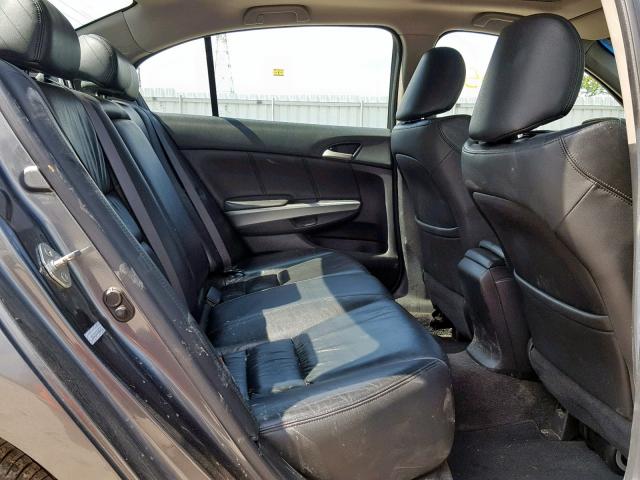 1HGCP26858A802519 - 2008 HONDA ACCORD EXL GRAY photo 6