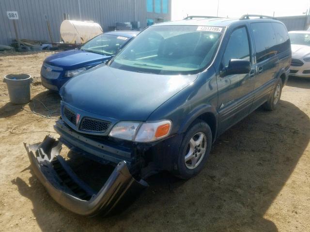 1GMDX13E04D245532 - 2004 PONTIAC MONTANA LU BLUE photo 2