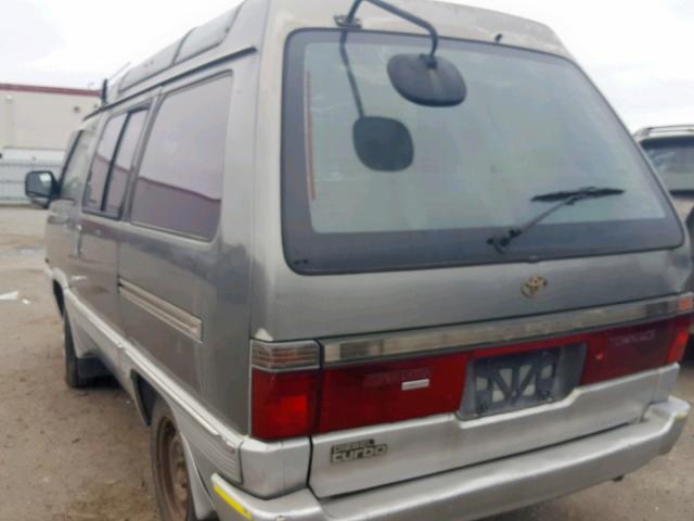 CR210100302 - 1990 TOYOTA VAN GRAY photo 3