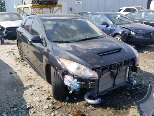 JM1BL1L40C1677598 - 2012 MAZDA SPEED 3 BLACK photo 1