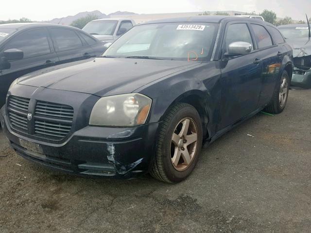 2D4FV47T27H735977 - 2007 DODGE MAGNUM SE BLUE photo 2