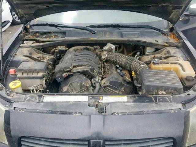 2D4FV47T27H735977 - 2007 DODGE MAGNUM SE BLUE photo 7