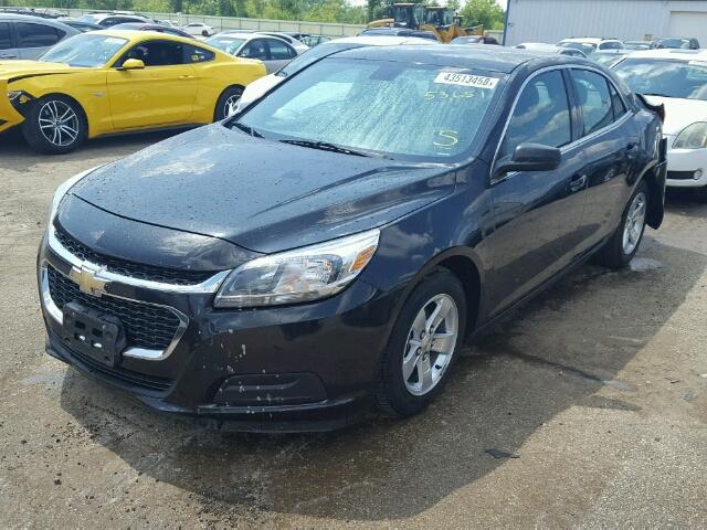 1G11A5SL8FF306142 - 2015 CHEVROLET MALIBU LS 黑色 照片 2