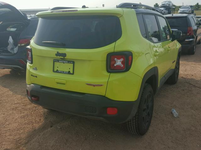 ZACCJBCB7JPH32446 - 2018 JEEP RENEGADE T GREEN photo 4