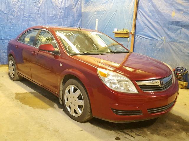 1G8ZS57B39F130719 - 2009 SATURN AURA XE BURGUNDY photo 1