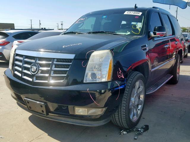 1GYFC13289R202964 - 2009 CADILLAC ESCALADE BLACK photo 2