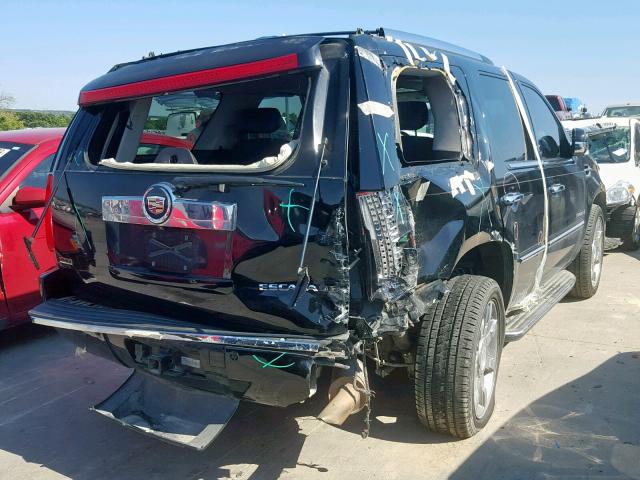 1GYFC13289R202964 - 2009 CADILLAC ESCALADE BLACK photo 4