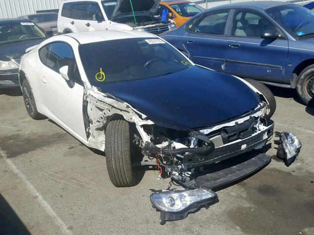 JF1ZNAA17F9711274 - 2015 TOYOTA SCION FR-S WHITE photo 1