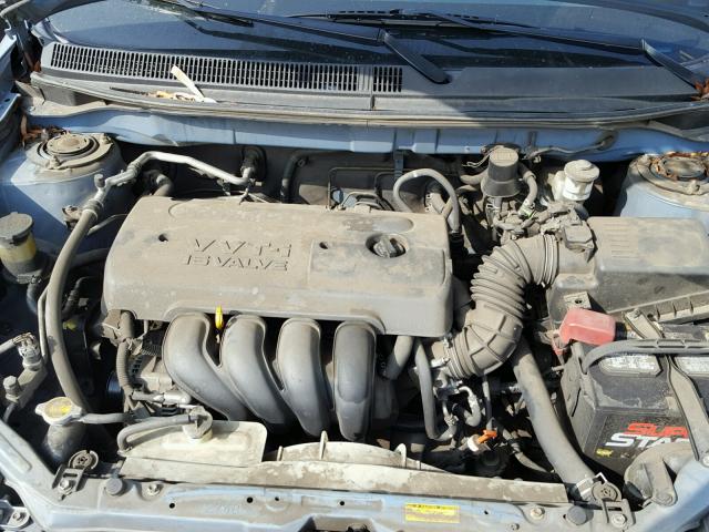 2T1KR32E85C345217 - 2005 TOYOTA COROLLA MA BLUE photo 7