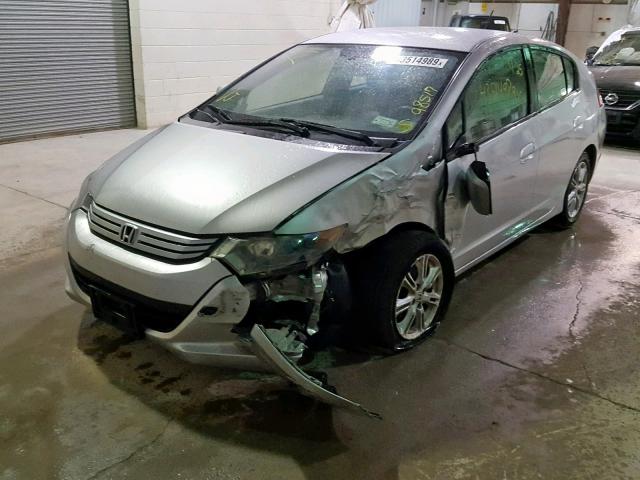 JHMZE2H52AS040024 - 2010 HONDA INSIGHT LX SILVER photo 2