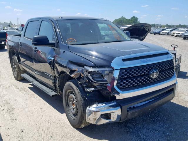 5TFEY5F12KX244741 - 2019 TOYOTA TUNDRA CRE BLACK photo 1