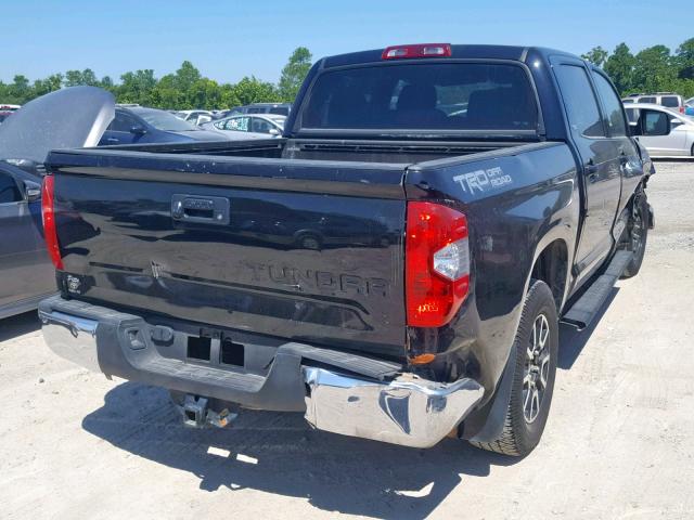 5TFEY5F12KX244741 - 2019 TOYOTA TUNDRA CRE BLACK photo 4