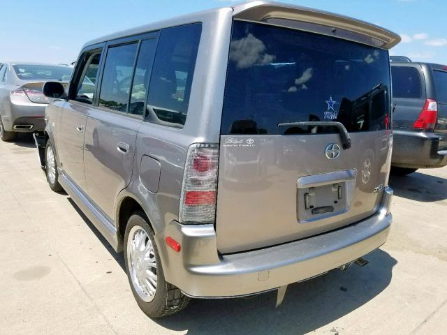 JTLKT334150187230 - 2005 TOYOTA SCION XB 灰色 照片 3