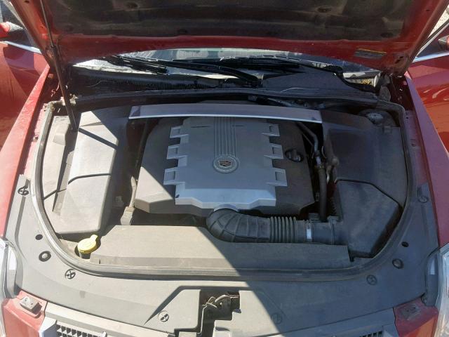 1G6DV57VX80156272 - 2008 CADILLAC CTS HI FEA RED photo 7