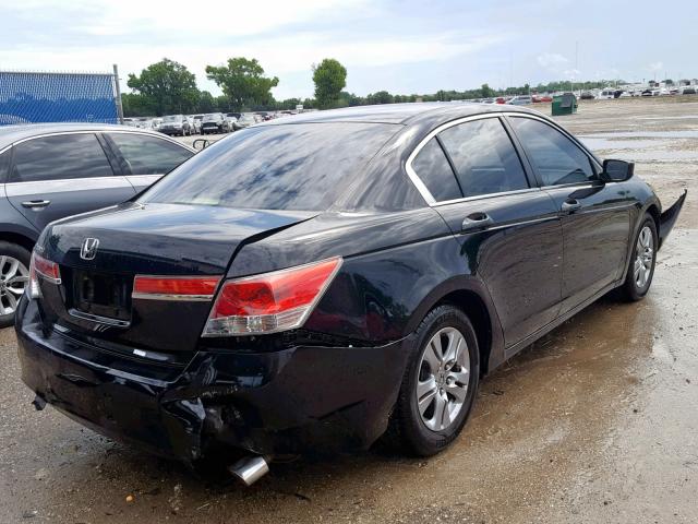 1HGCP2F46BA051841 - 2011 HONDA ACCORD LXP BLACK photo 4