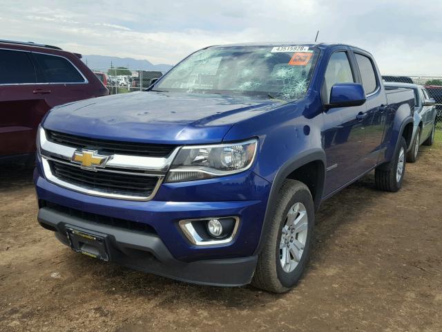 1GCGTCE35G1138356 - 2016 CHEVROLET COLORADO L BLUE photo 2