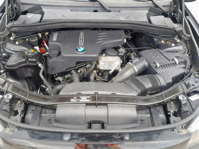 WBAVM1C53FVW57455 - 2015 BMW X1 SDRIVE2 BLACK photo 7