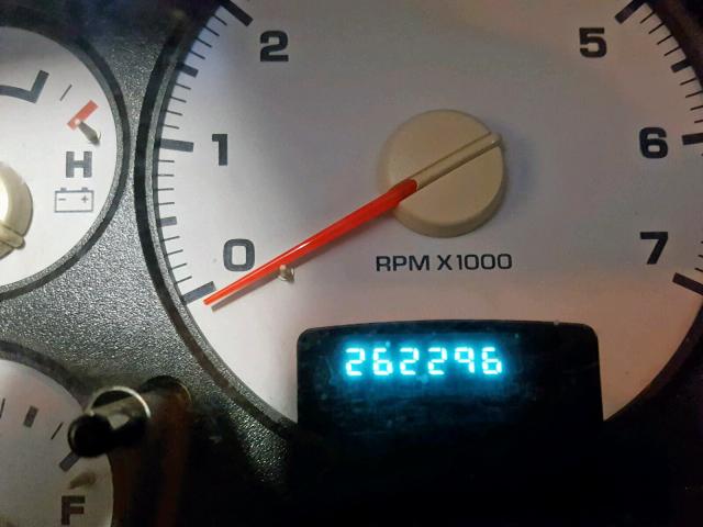 3D7KU28D13G822795 - 2003 DODGE RAM 2500 S Արծաթագույն լուսանկար 8