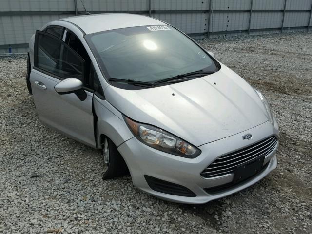 3FADP4BJ4HM163243 - 2017 FORD FIESTA SE SILVER photo 1