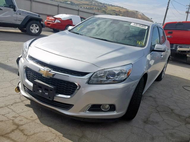 1G11E5SA8GU158543 - 2016 CHEVROLET MALIBU LIM SILVER photo 2