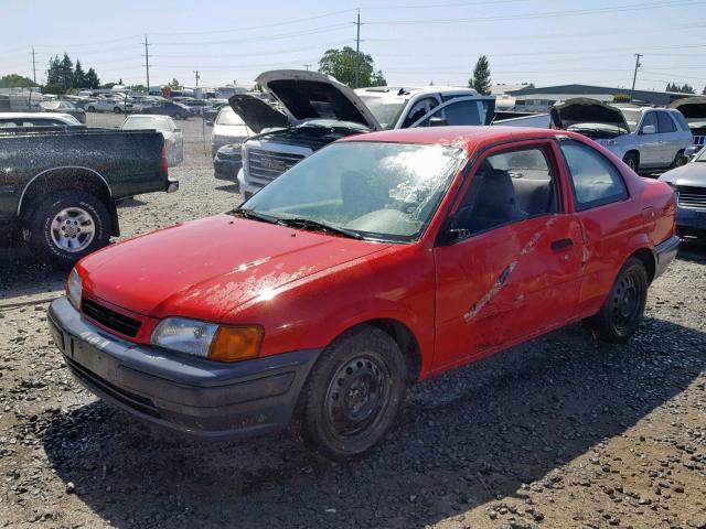 JT2AC52L1V0234955 - 1997 TOYOTA TERCEL CE RED photo 2