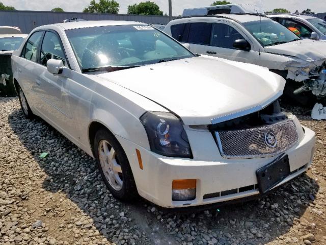 1G6DP577370115914 - 2007 CADILLAC CTS HI FEA WHITE photo 1