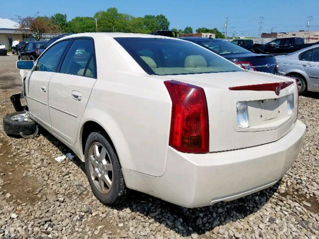 1G6DP577370115914 - 2007 CADILLAC CTS HI FEA WHITE photo 3