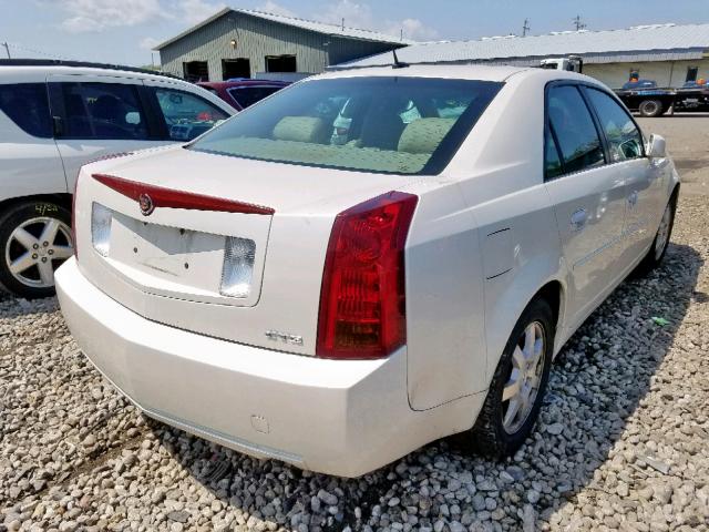 1G6DP577370115914 - 2007 CADILLAC CTS HI FEA WHITE photo 4