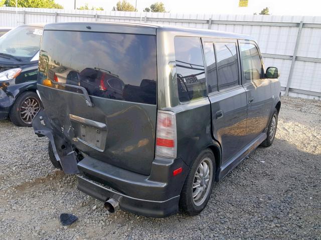 JTLKT334864052482 - 2006 TOYOTA SCION XB 绿色 照片 4