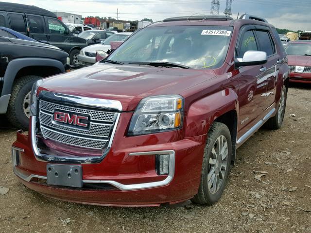 2GKFLVE30H6218559 - 2017 GMC TERRAIN DE RED photo 2