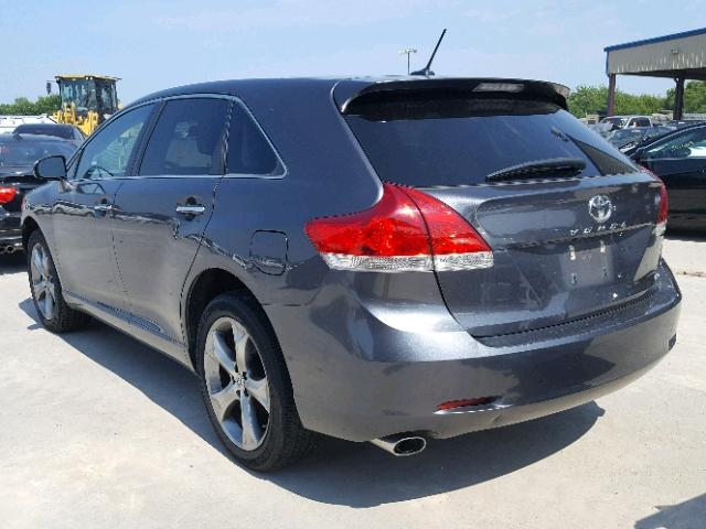 4T3BK3BB7BU053120 - 2011 TOYOTA VENZA BASE CHARCOAL photo 3