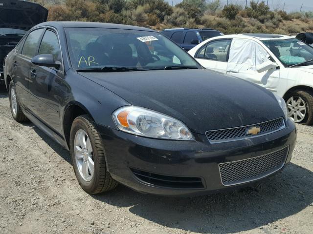 2G1WA5E39E1170952 - 2014 CHEVROLET IMPALA LIM BLACK photo 1