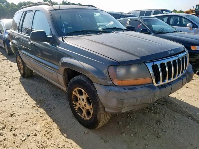 1J4G248N9YC137555 - 2000 JEEP GRAND CHER GRAY photo 1