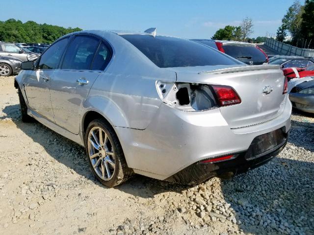 6G3F15RW4FL110927 - 2015 CHEVROLET SS SILVER photo 3