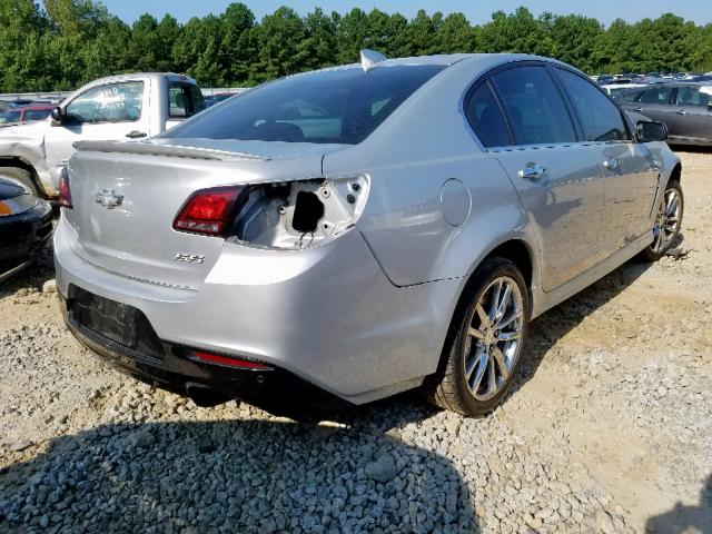 6G3F15RW4FL110927 - 2015 CHEVROLET SS SILVER photo 4