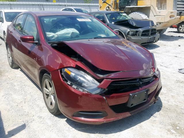 1C3CDFBB9FD243038 - 2015 DODGE DART SXT RED photo 1