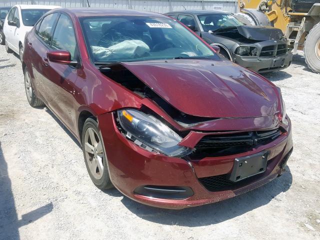 1C3CDFBB9FD243038 - 2015 DODGE DART SXT RED photo 9