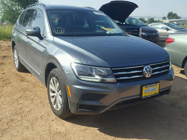 3VV2B7AX4JM099011 - 2018 VOLKSWAGEN TIGUAN SE GRAY photo 1