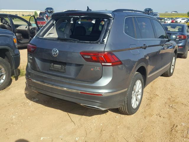 3VV2B7AX4JM099011 - 2018 VOLKSWAGEN TIGUAN SE GRAY photo 4