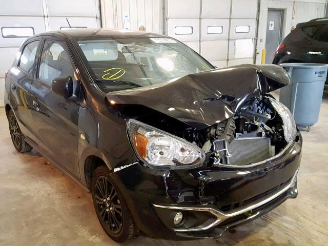 ML32A5HJ9KH002174 - 2019 MITSUBISHI MIRAGE GT BLACK photo 1